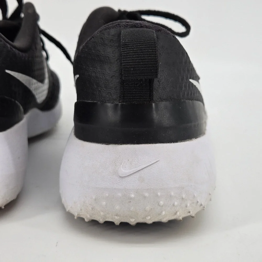 Nike Roshe G Spikeless Golf Shoes Black Metallic White Women's Size 8 CD6066-001
